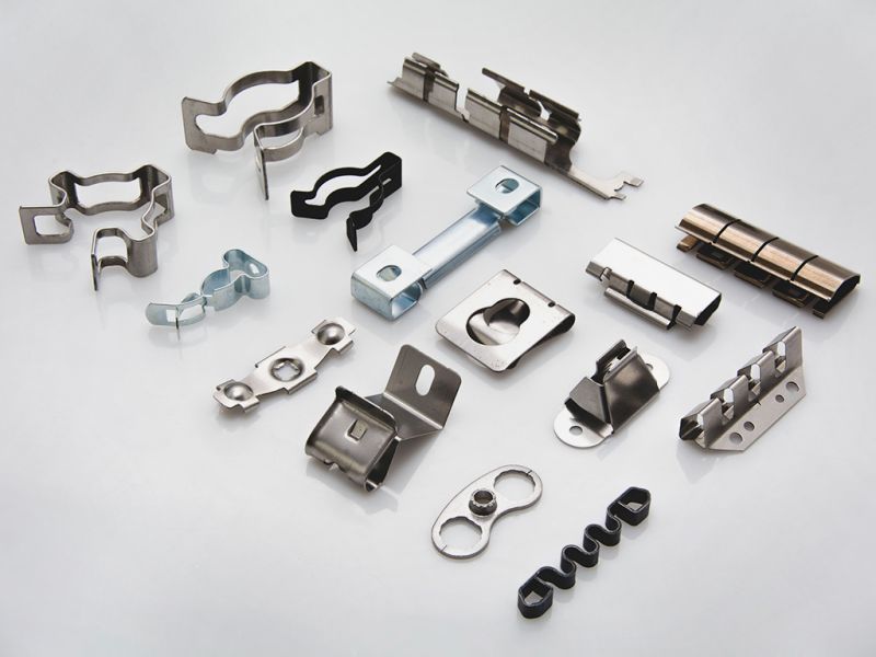 Stamped and bent parts