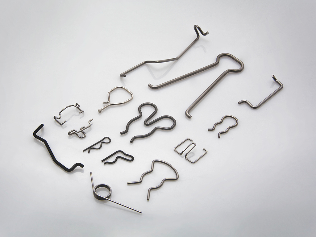 Bent wire parts